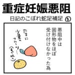 「重症妊娠悪阻日記」蛇足補足７、８