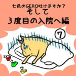 七色のGERO吐けますか？3回目の入院へ編第７話